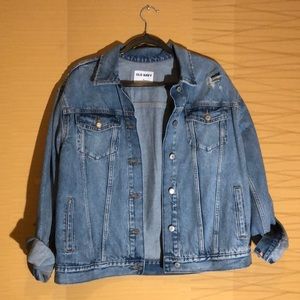 Old Navy Ripped Jean Jacket ($45 value)